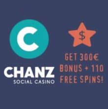 Chanz Casino 20 Free Spins